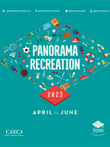 The cover for Panorama Recreation's Spring 2023 brochure.