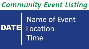 community-event-listing